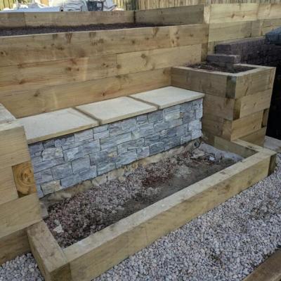 Tiered Garden Sleeper - Bersden