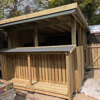 Bespoke log store - Bearsden